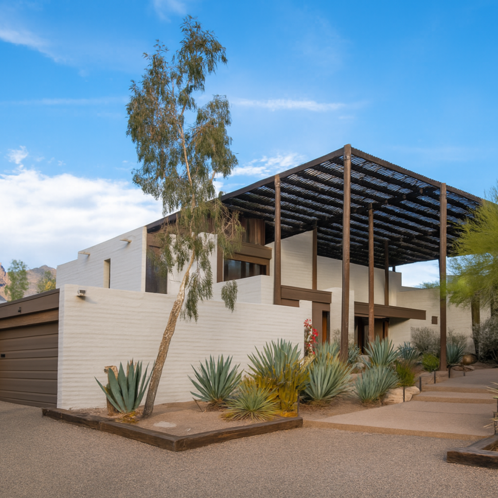 Front View of Judith Chafee's Former Architecture in Pima County