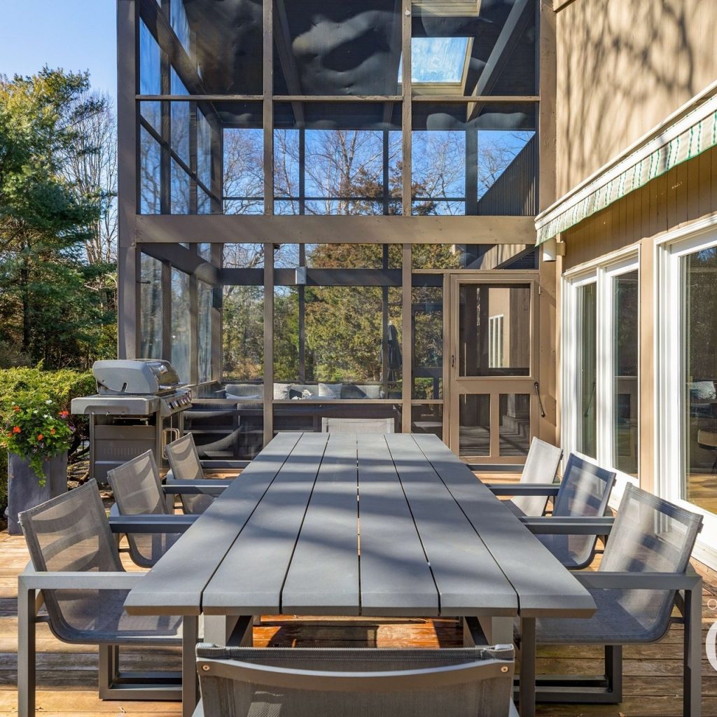 Deck of Billy Porter’s Former NYC Home