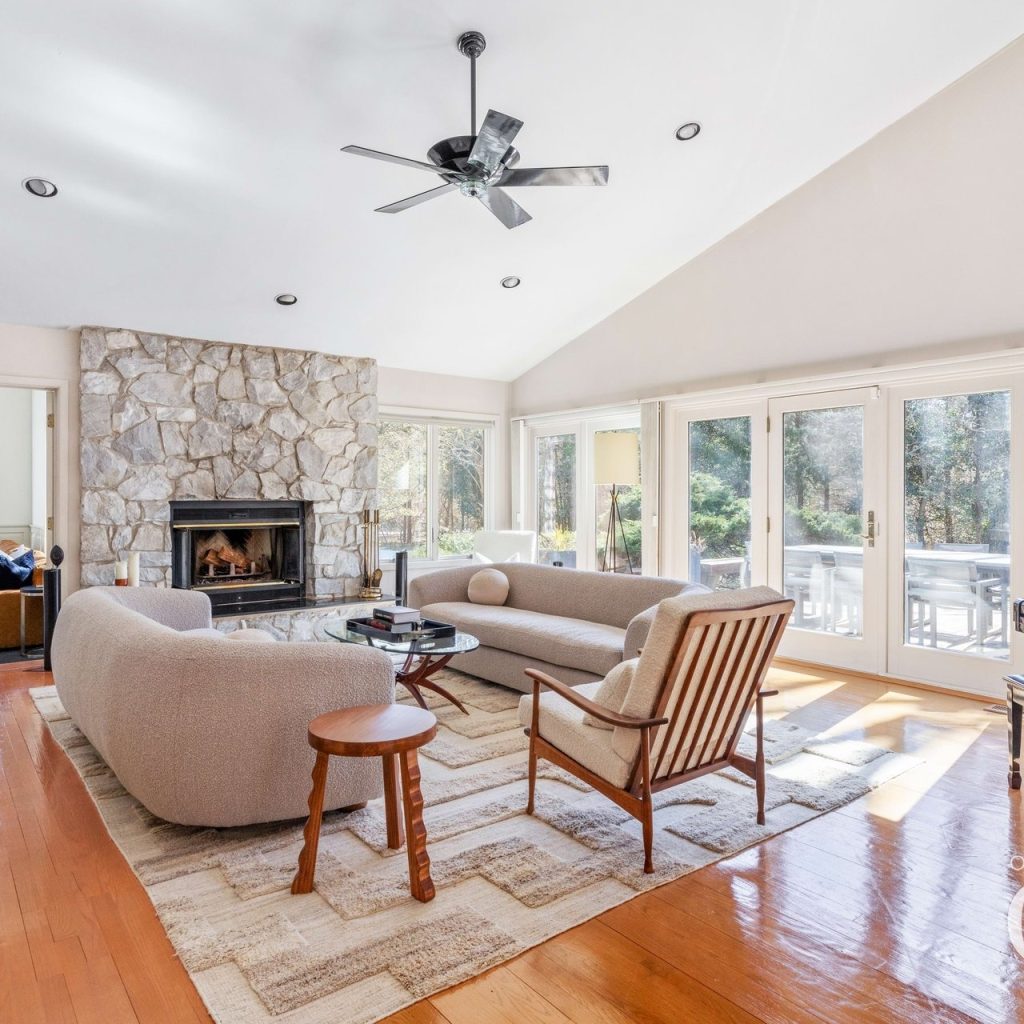 Living Room in Billy Porter’s Former NYC Home