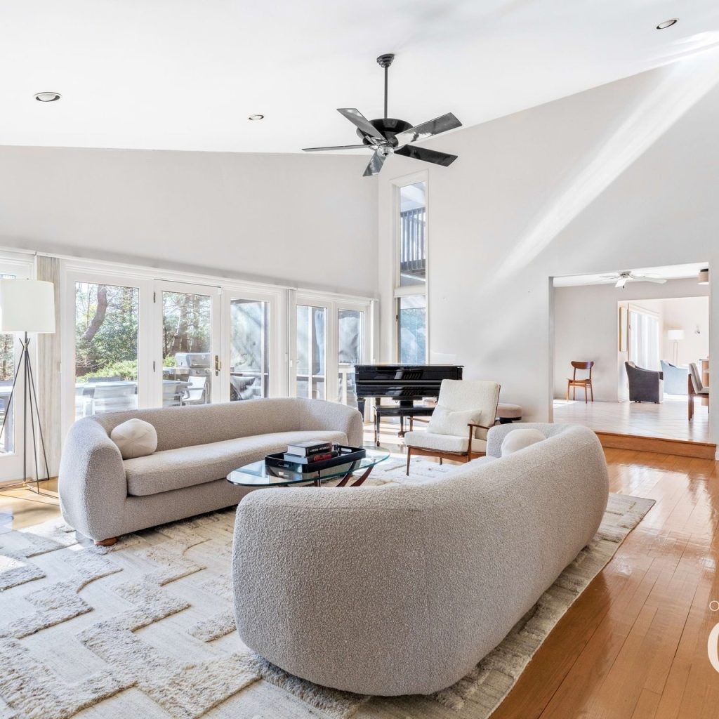 Living Room in Billy Porter’s Former NYC Home