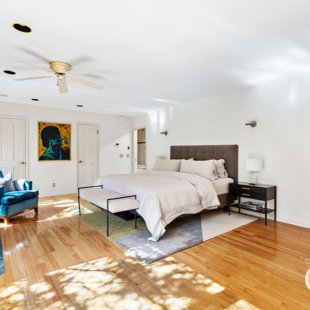 Bedroom in Billy Porter’s Former NYC Home