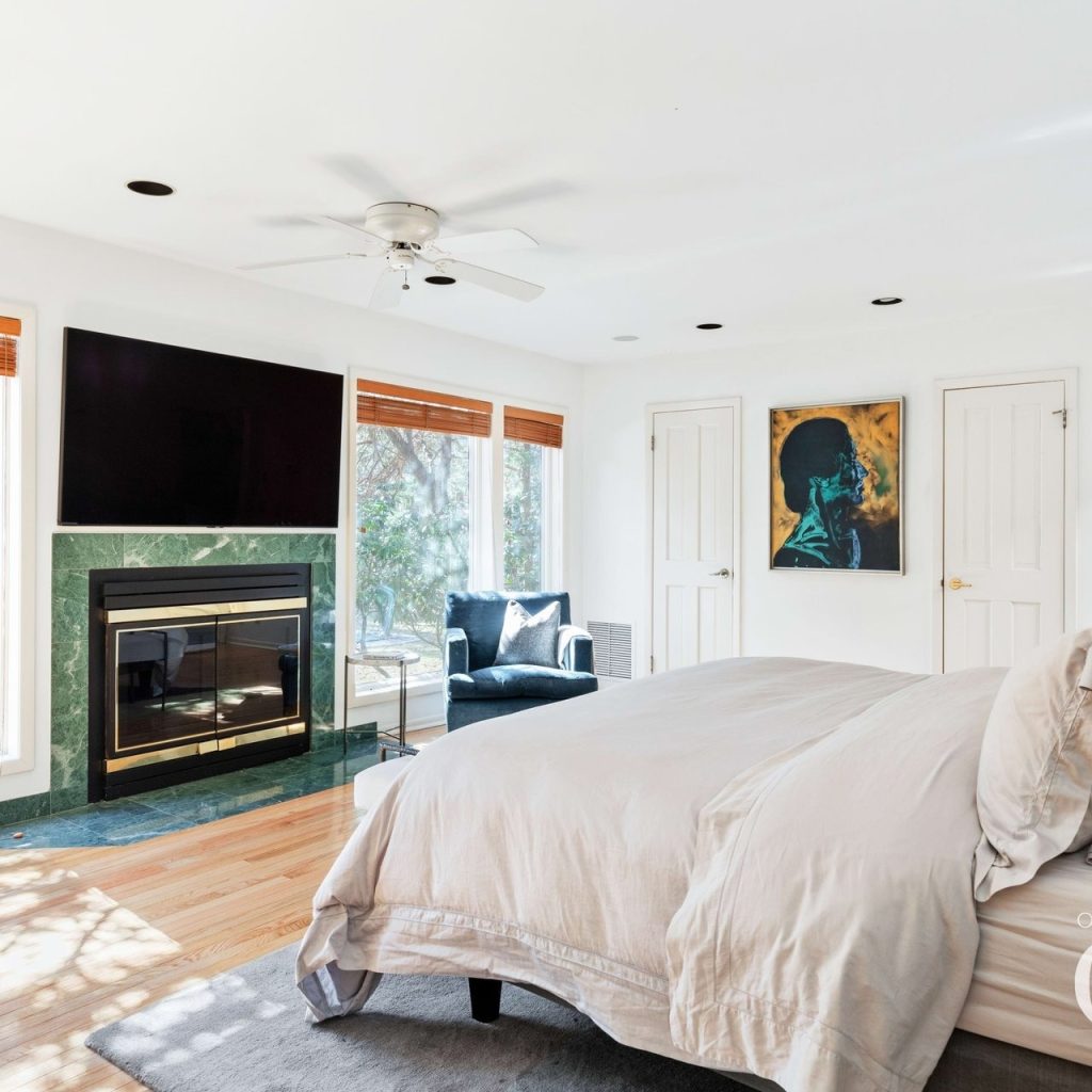 Bedroom in Billy Porter’s Former NYC Home