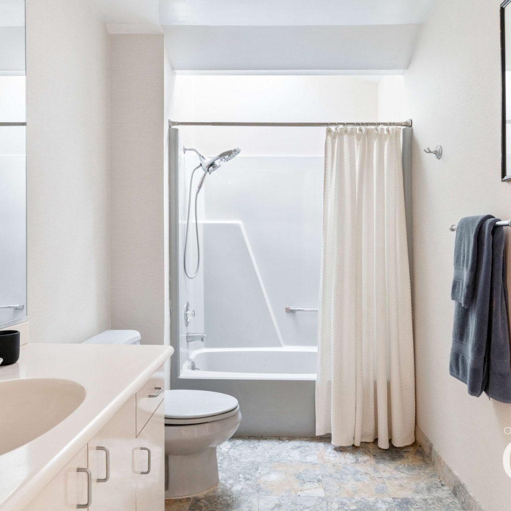 Bathroom in Billy Porter’s Former NYC Home