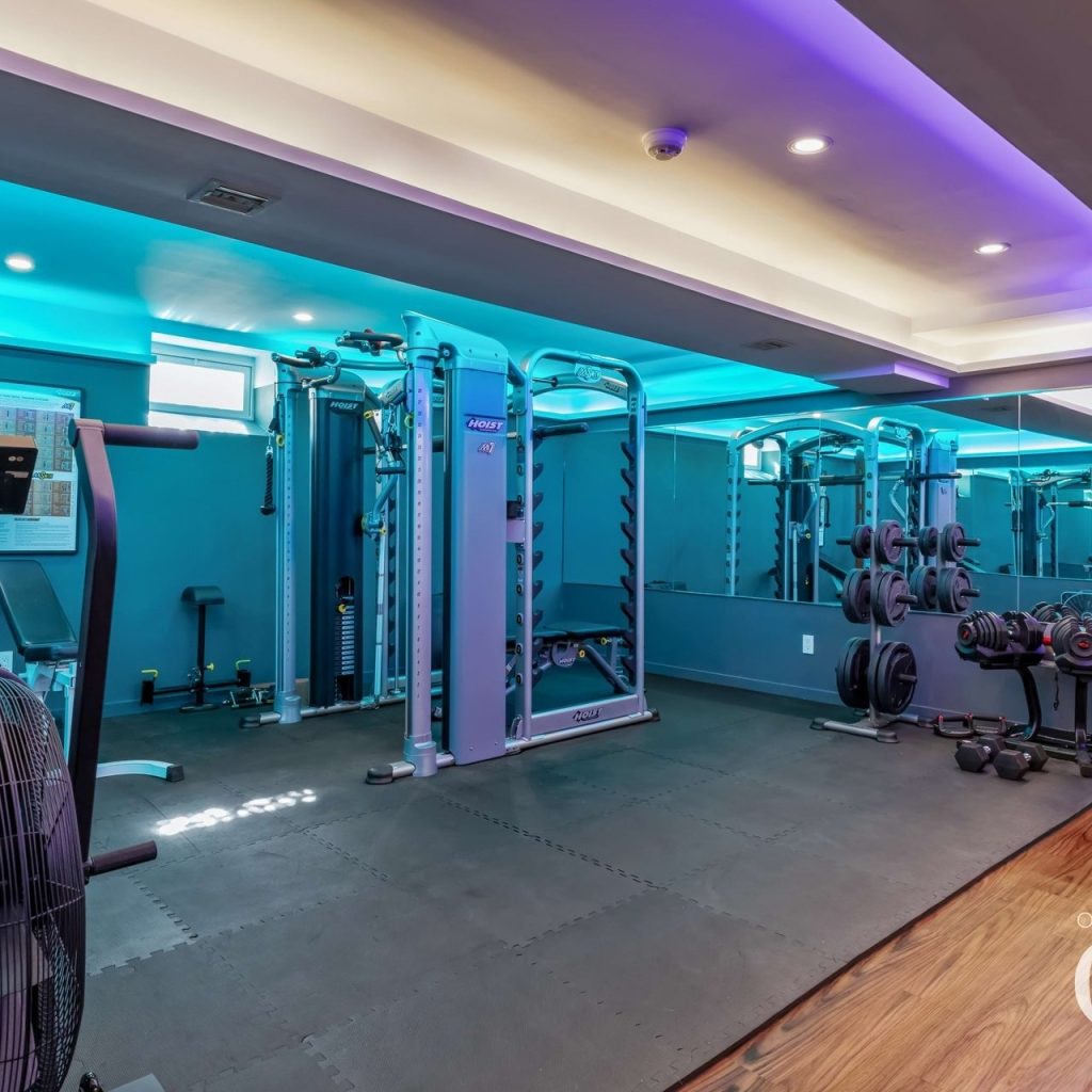 Home Gym in Billy Porter’s Former NYC Home