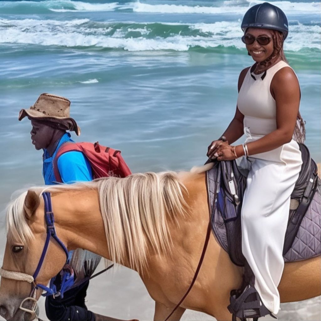 Simone Biles Embraces Horseback Riding