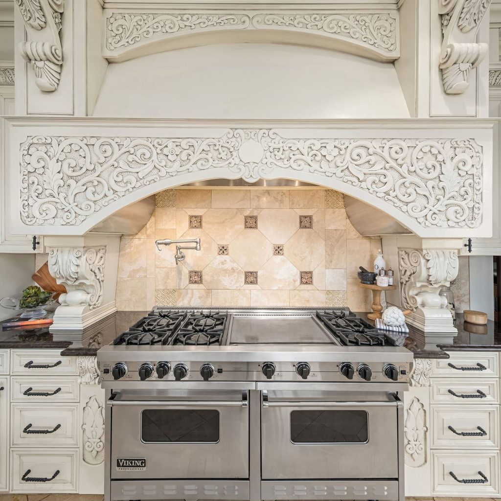Kitchen in Ciara and Russell Wilson’s Former WA Home