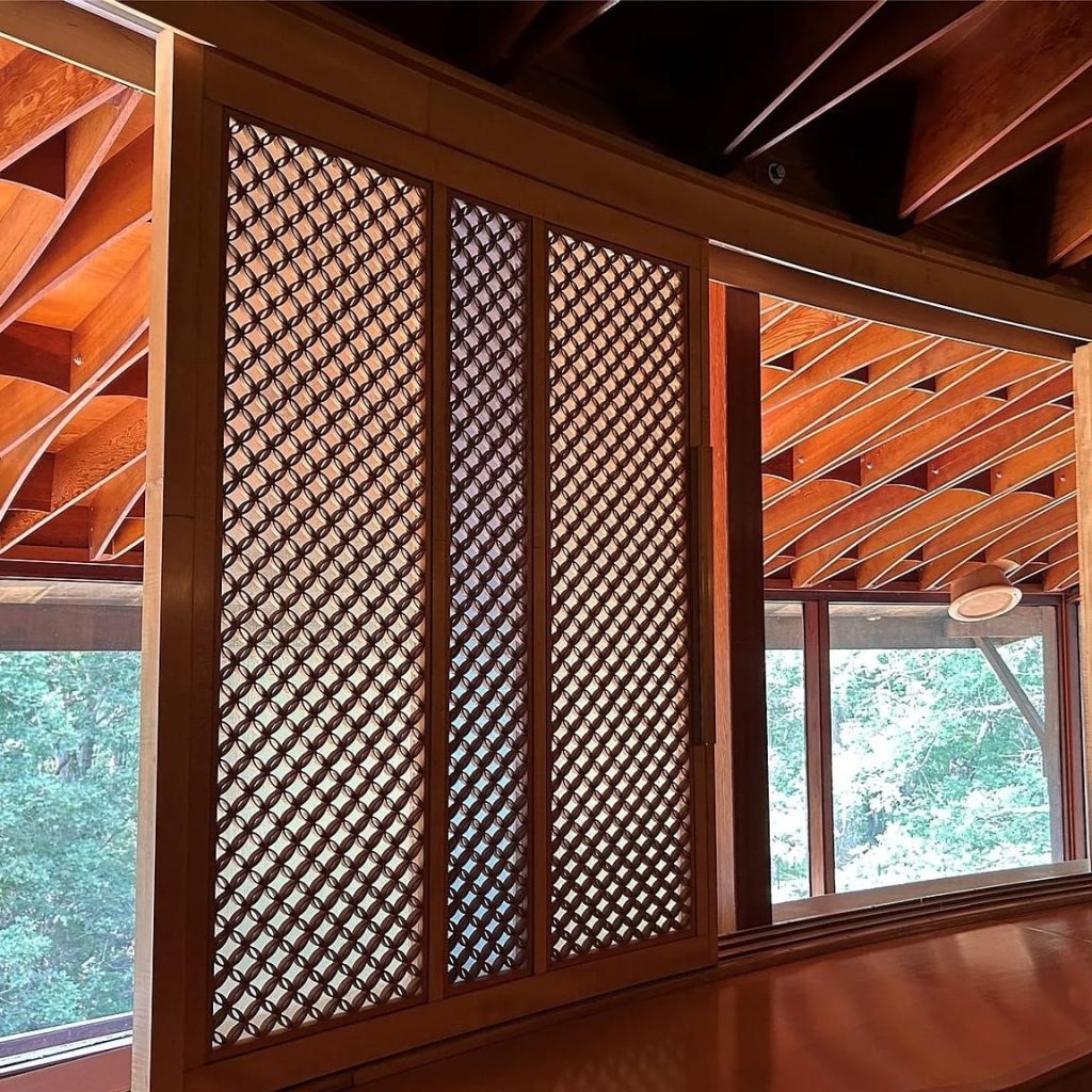 Screened Panels in Jackie Gleason’s Former NY Home