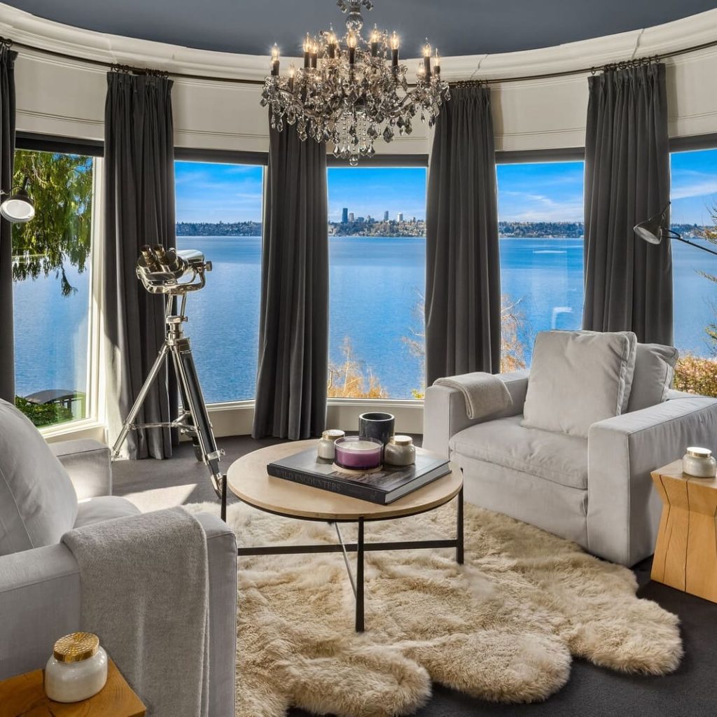 Bedroom in Ciara and Russell Wilson’s Former WA Home