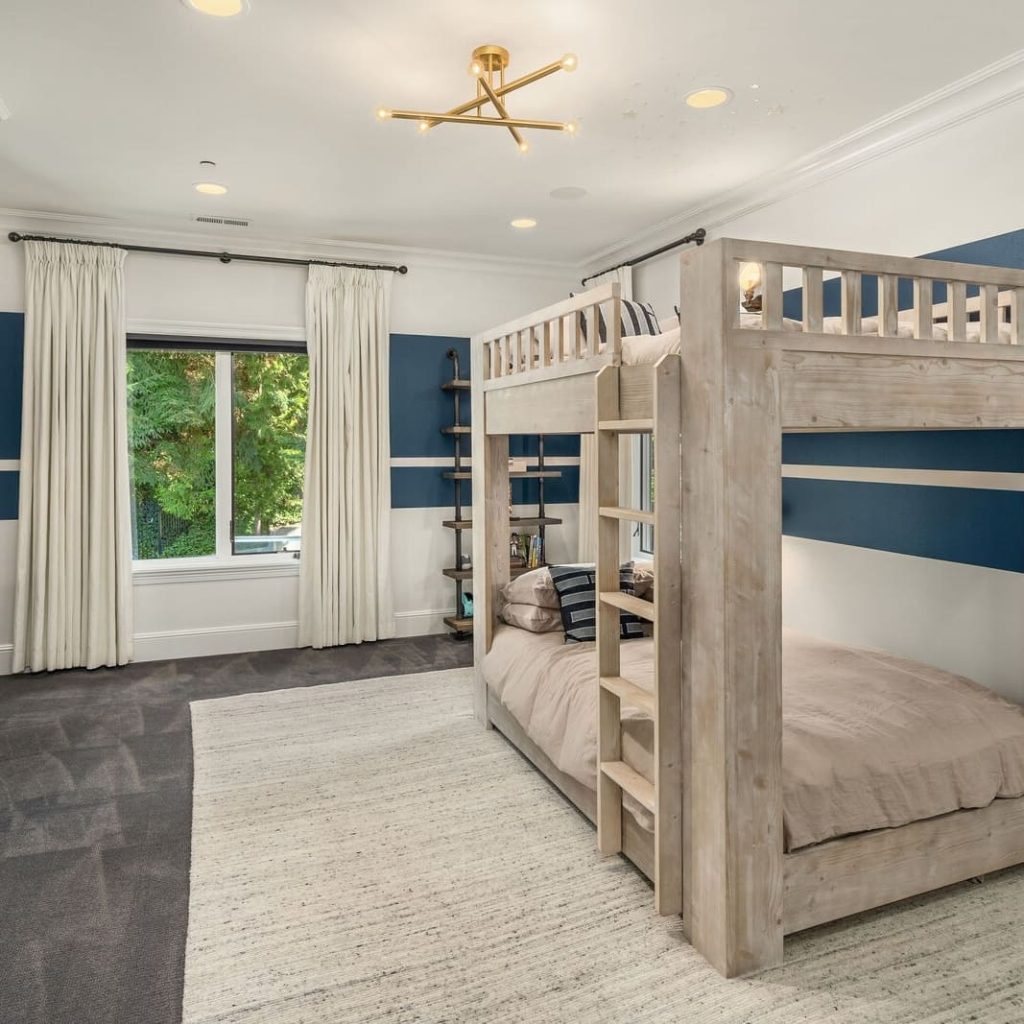 Bedroom in Ciara and Russell Wilson’s Former WA Home