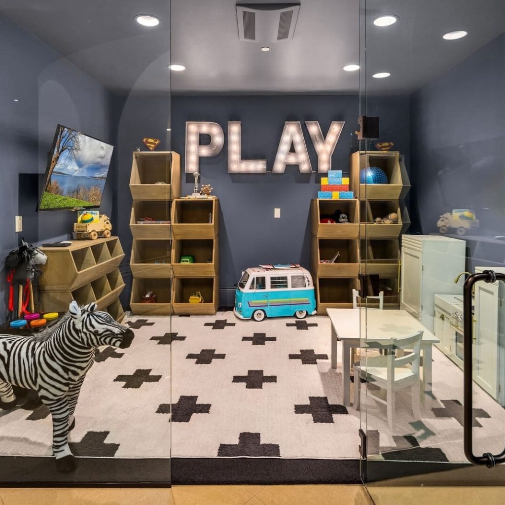 Playroom in Ciara and Russell Wilson’s Former WA Home