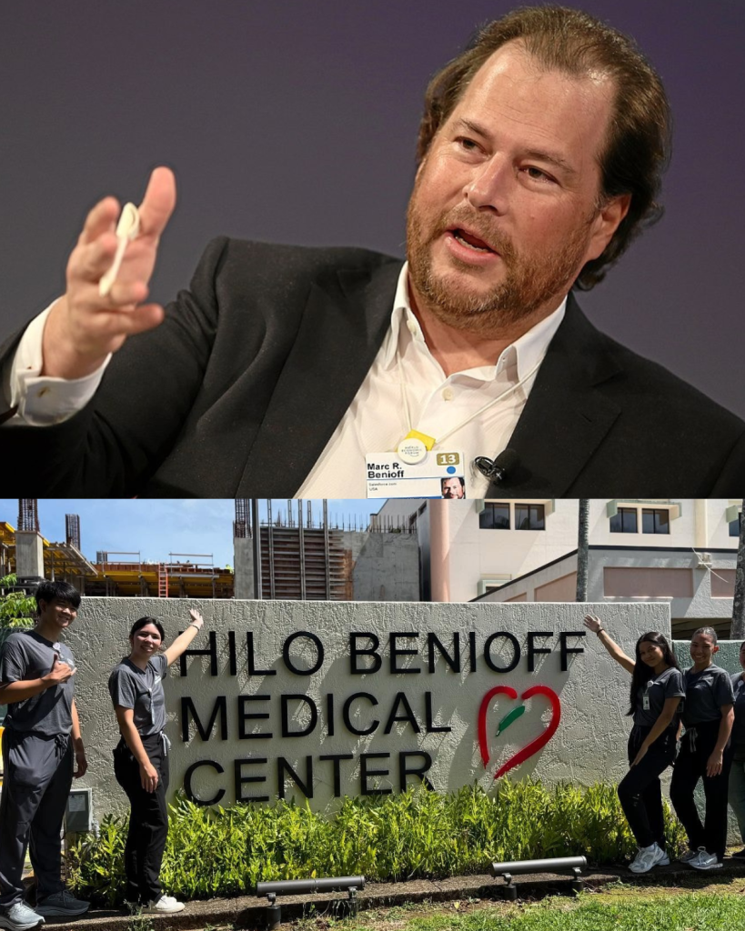 Marc Benioff Pledged to Hawaii Hospitals