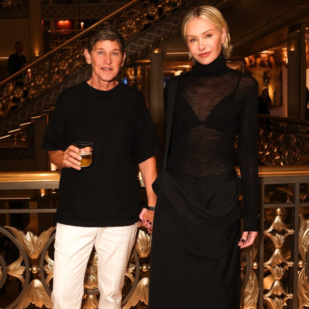 Ellen DeGeneres and Portia de Rossi