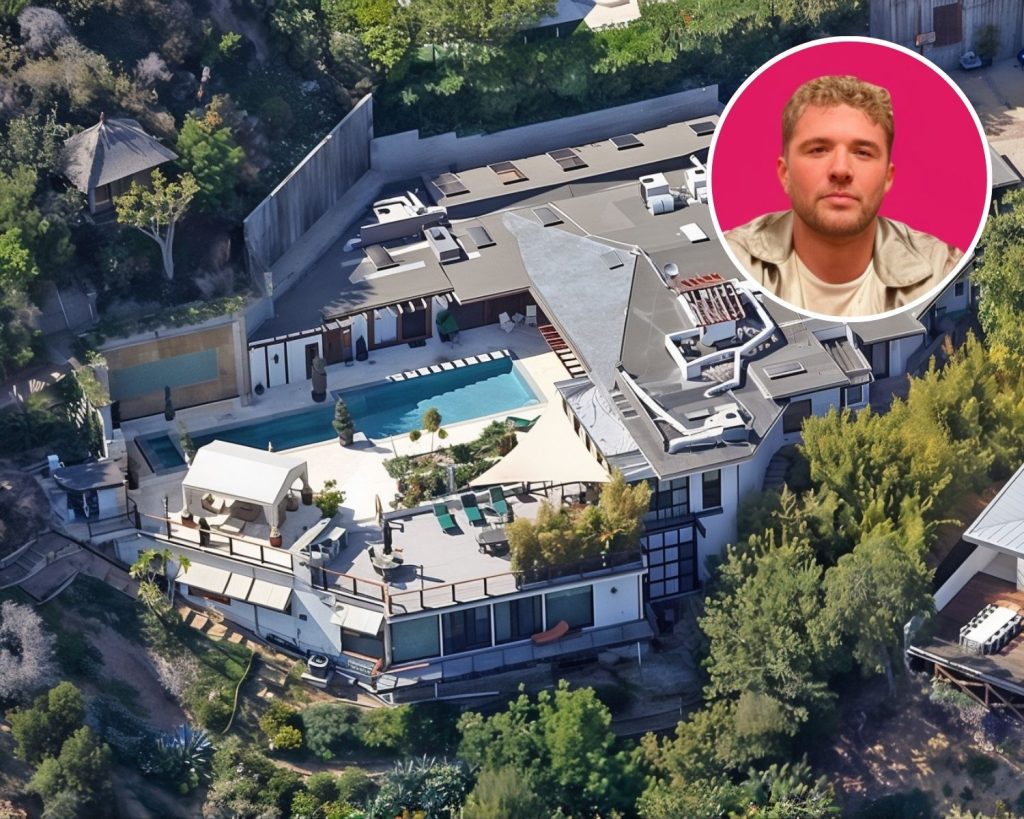 Exterior of Ryan Phillippe’s Former CA Home