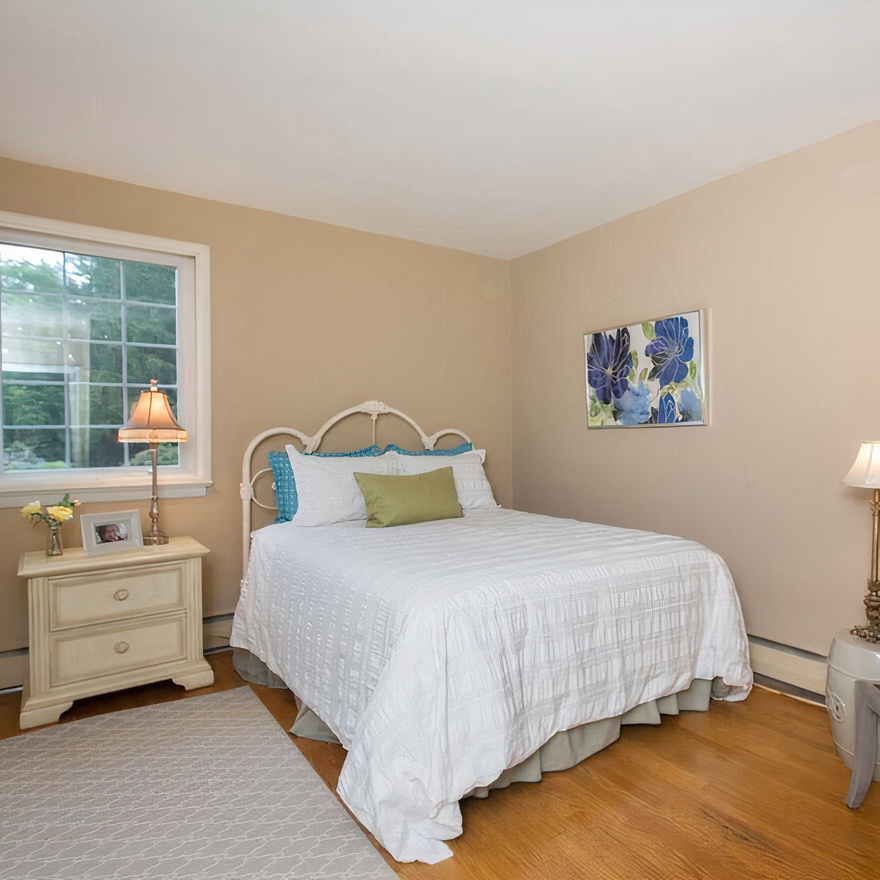 Bedroom in Jason Kelce's  Pennsylvania Home