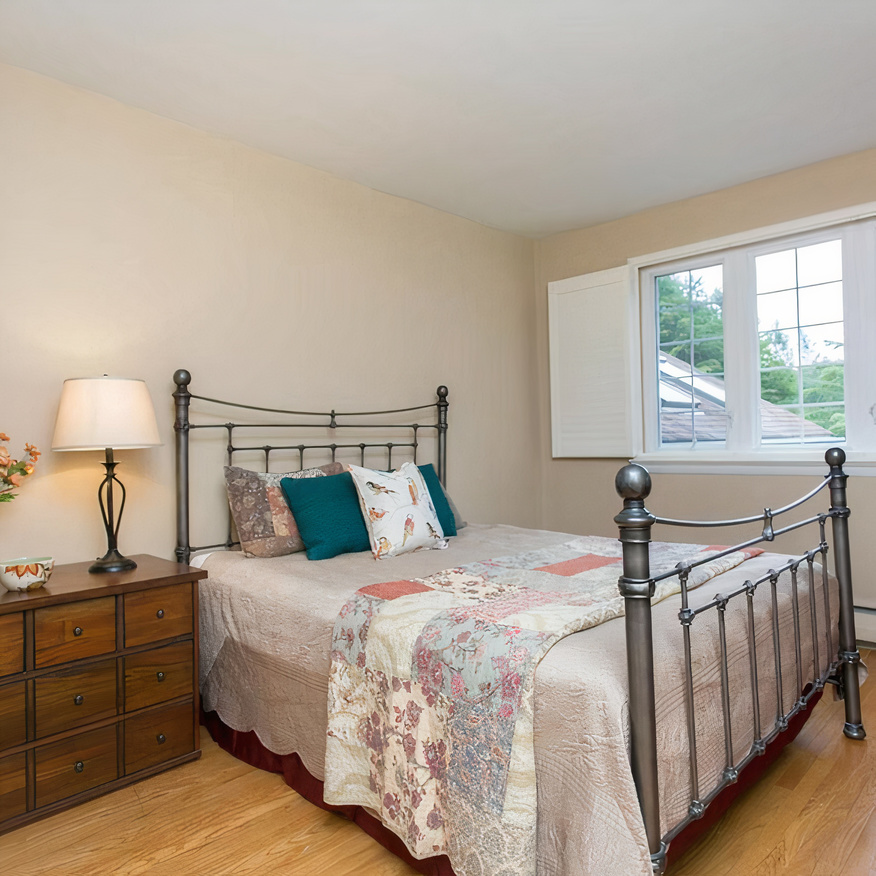 Bedroom in Jason Kelce's Pennsylvania Home