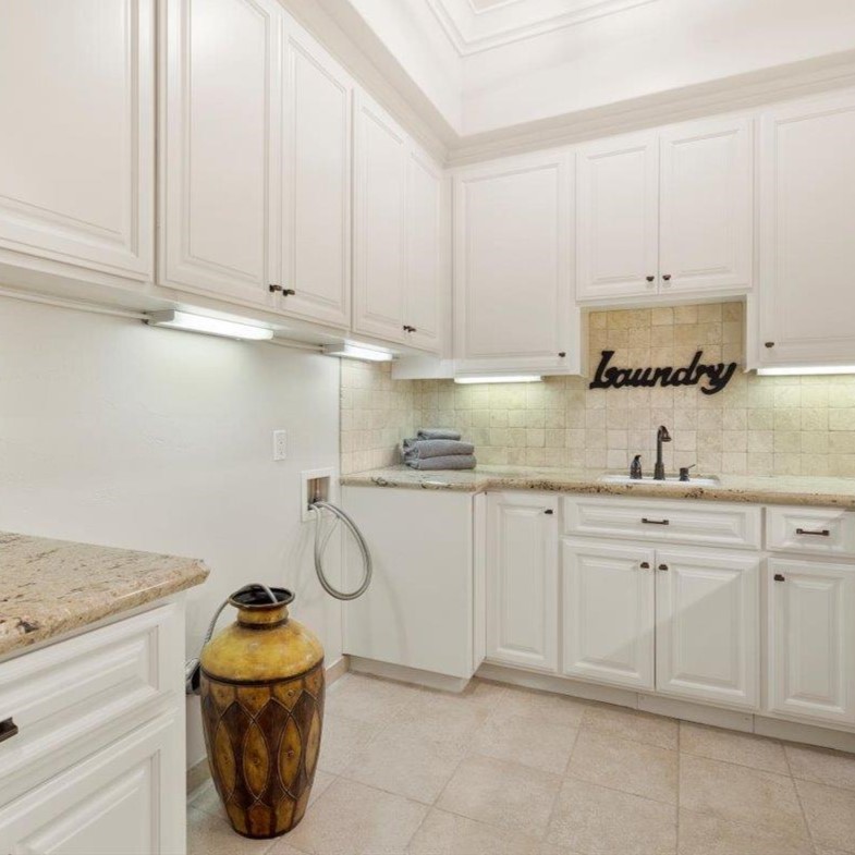 Laundry Room in Deebo Samuel’s California Home