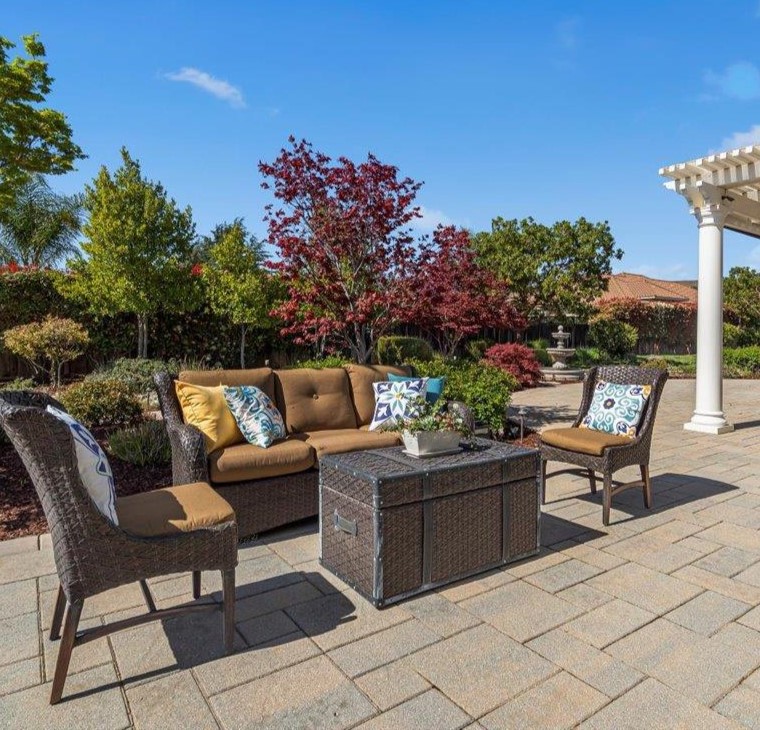 Outdoor Patio in Deebo Samuel’s California Home