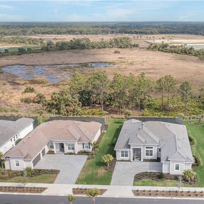 Aerial View of Payton Pritchard’s Punta Gorda Home