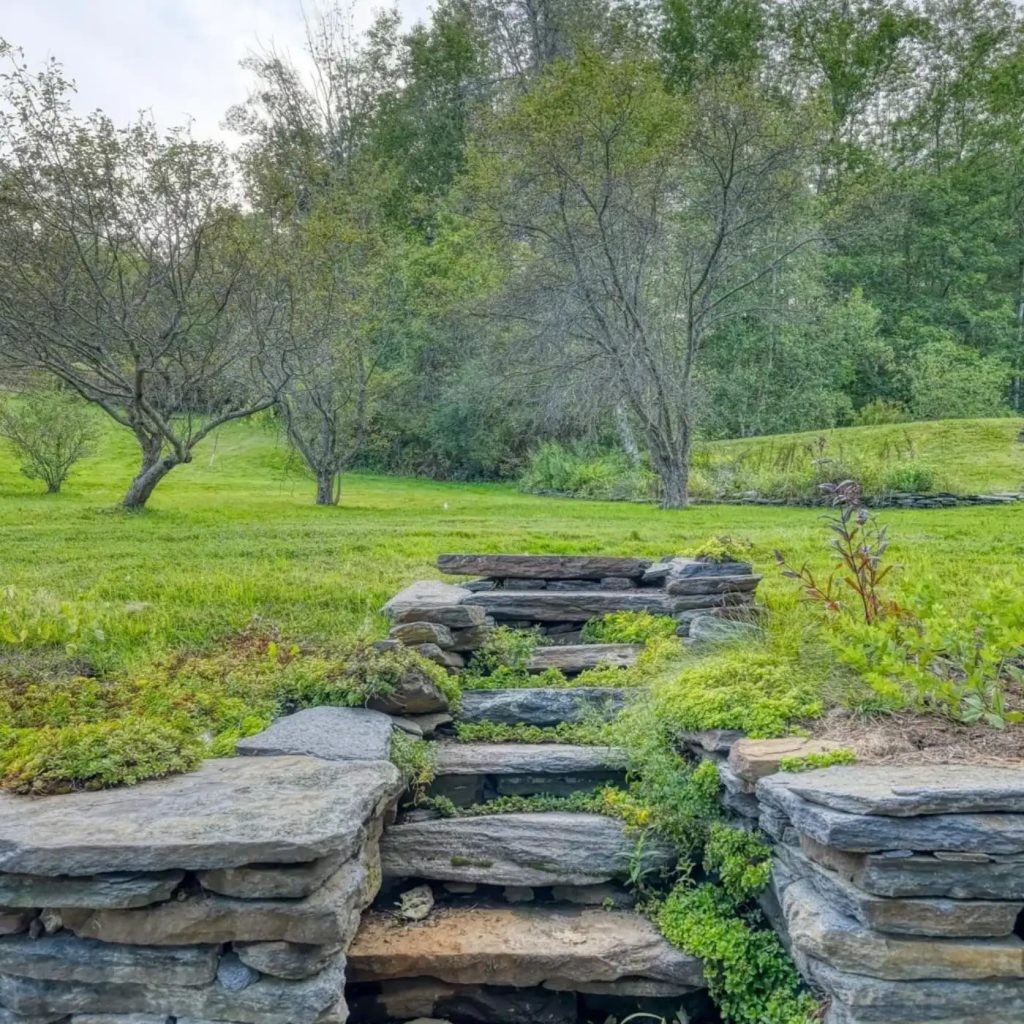 Stone Steps in Christopher Reeve’s Former MA Home