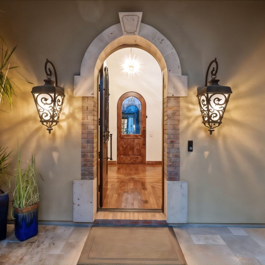 Entrance of Charlie Kirk's Arizona Home