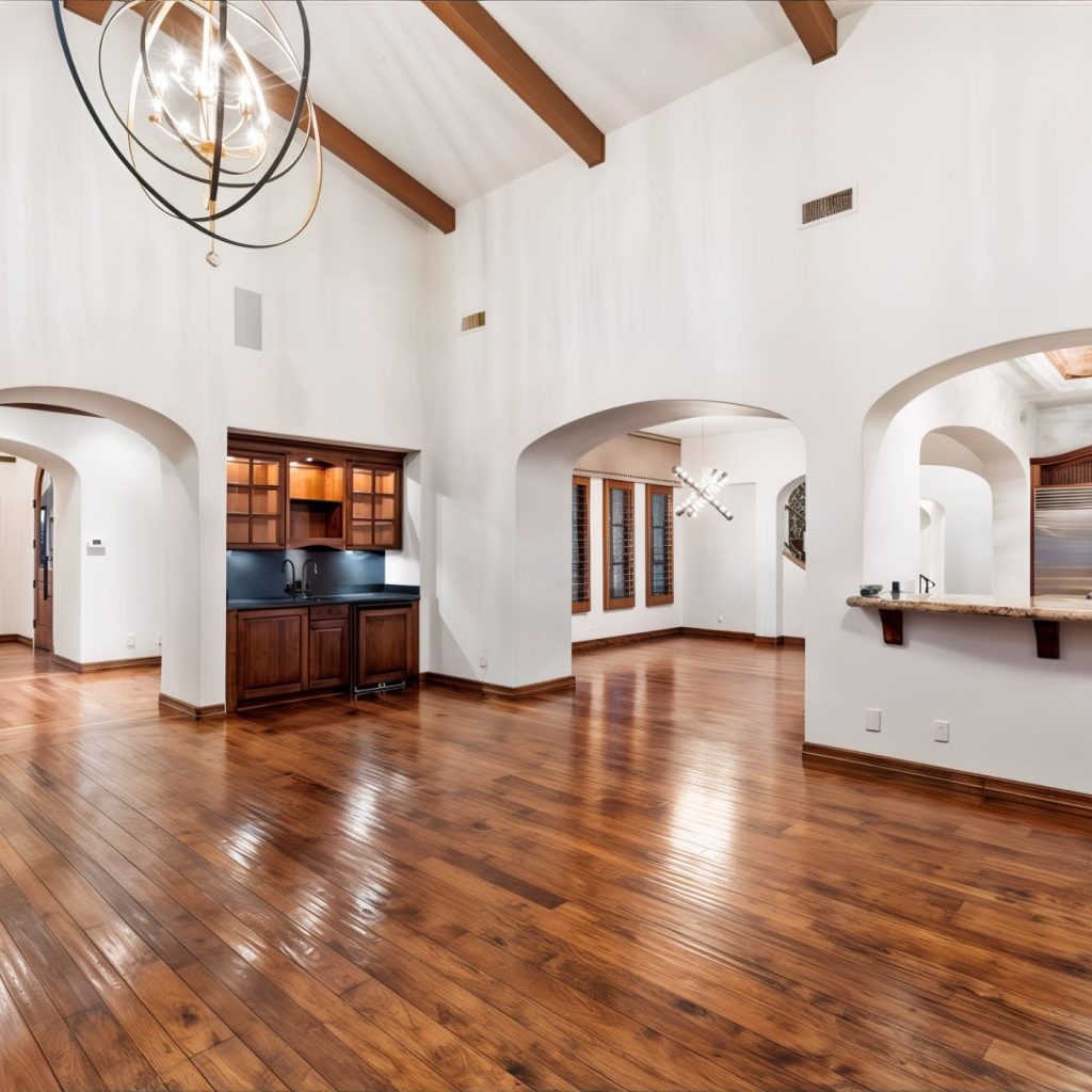 Hallway in Charlie Kirk's Arizona Home