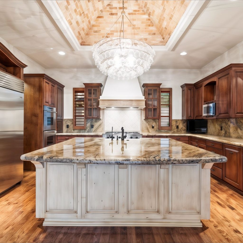 Kitchen in Charlie Kirk's Arizona Home