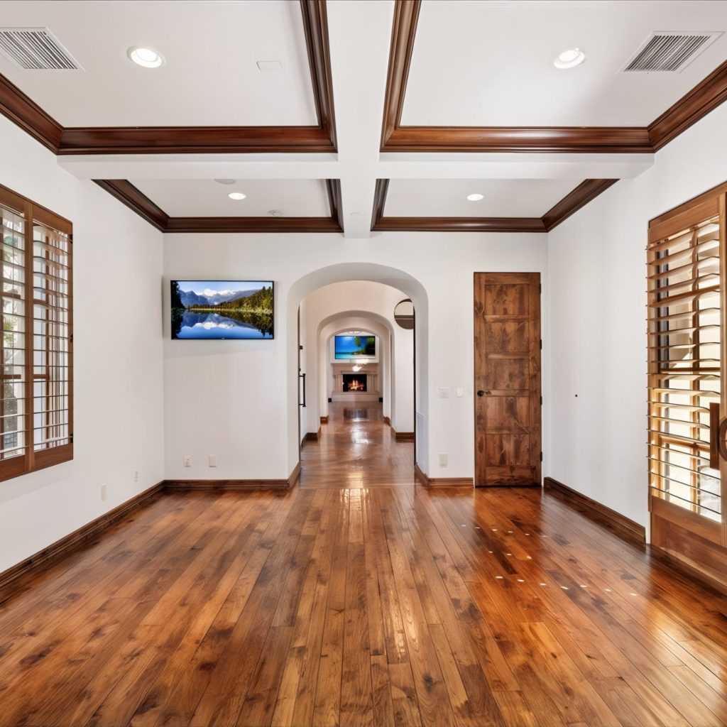 Hallway in Charlie Kirk's Arizona Home