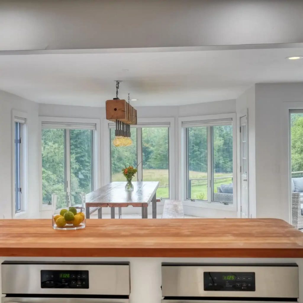 Kitchen in Christopher Reeve’s Former MA Home