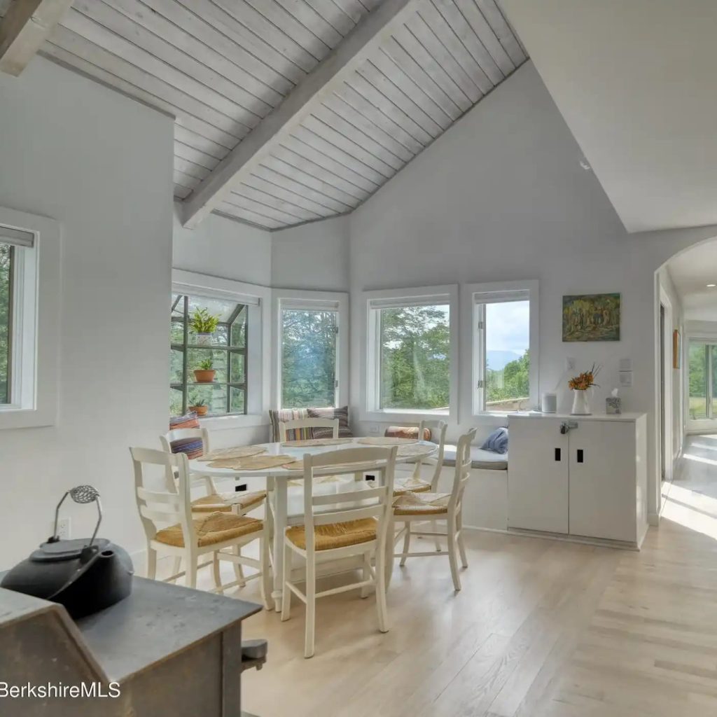Dining Area in Christopher Reeve’s Former MA Home