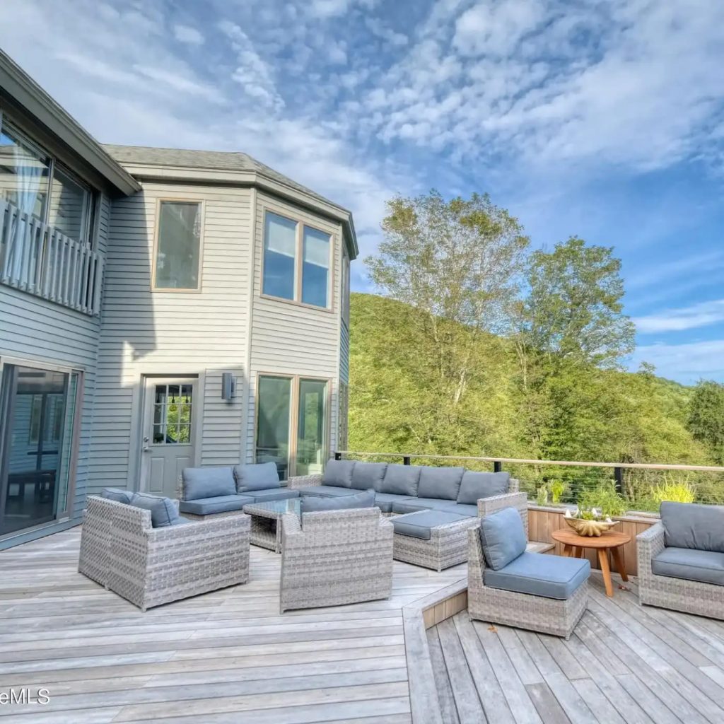 Deck at Christopher Reeve’s Former MA Home