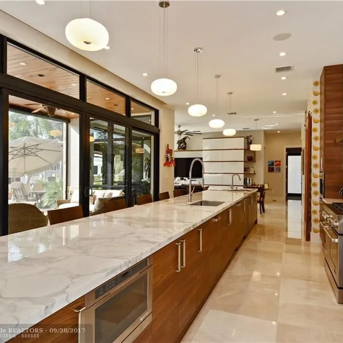 Kitchen in Anthony Rizzo's Fort Lauderdale Home