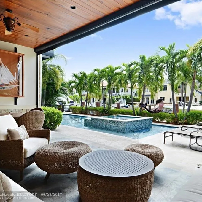 Lounge Area of Anthony Rizzo's Fort Lauderdale Home
