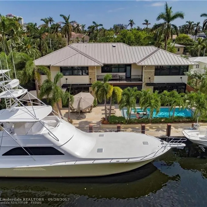 Backside of Anthony Rizzo's Fort Lauderdale Home