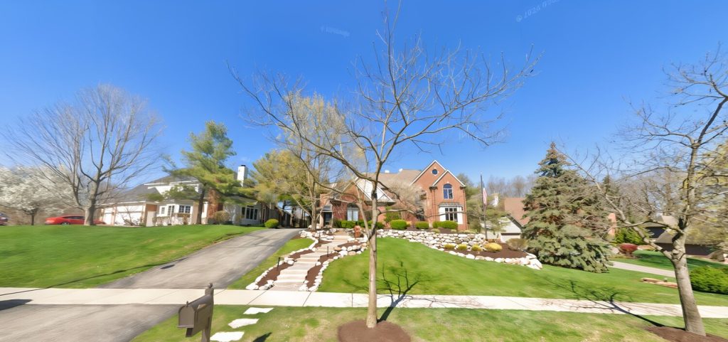 Front View of Mike Tirico’s MI Home