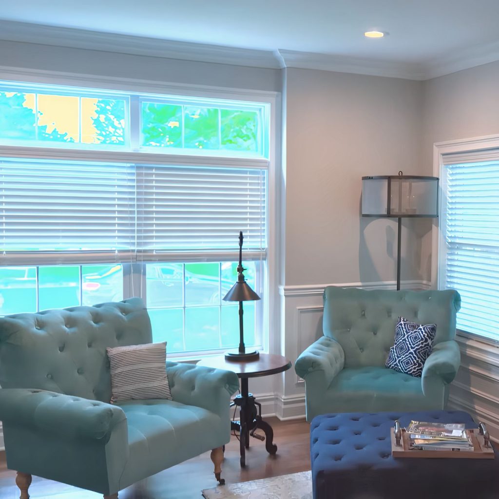 Living Area in Garrett Wilson's NJ Home