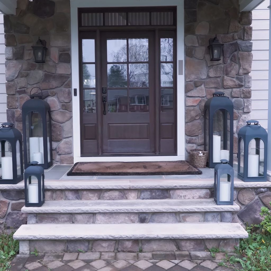Entrance of Garrett Wilson's NJ Home
