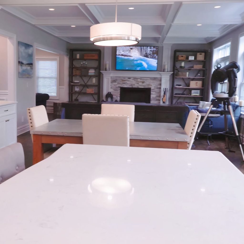 Living Area in Garrett Wilson's NJ Home
