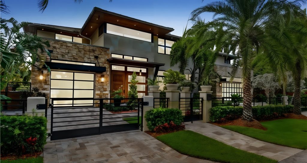 Front of Anthony Rizzo's Fort Lauderdale Home