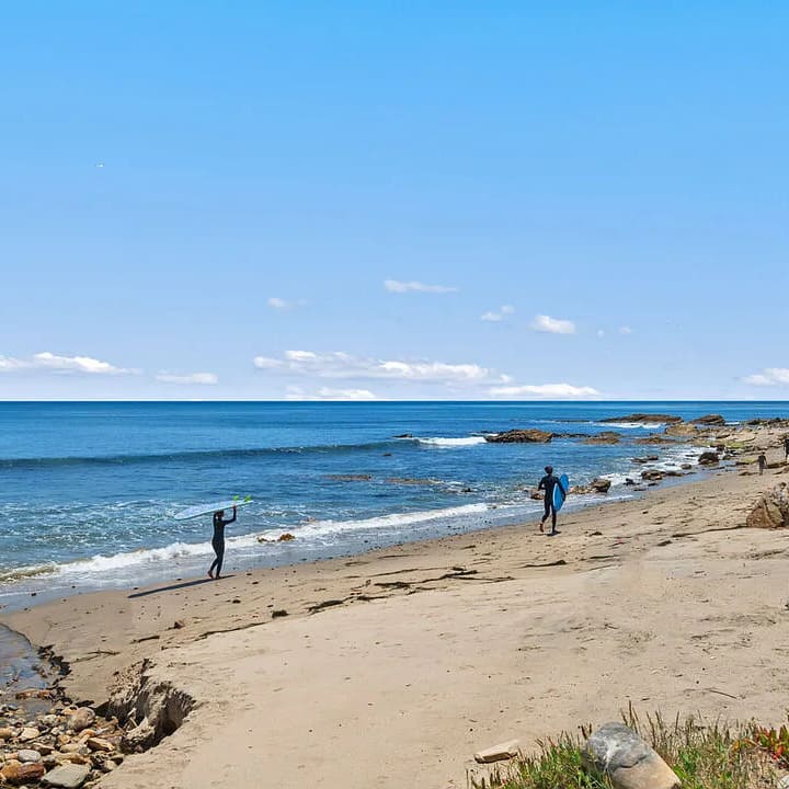 Beach View of Suzanne Zimmer's California Home