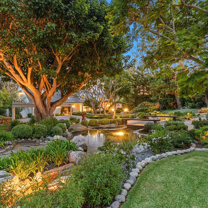 Garden of Suzanne Zimmer's California Home