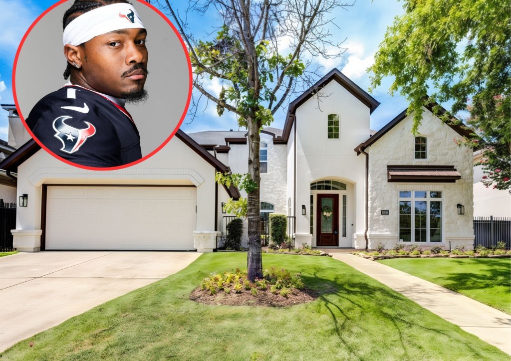 Exterior of Stefon Diggs' TX Home