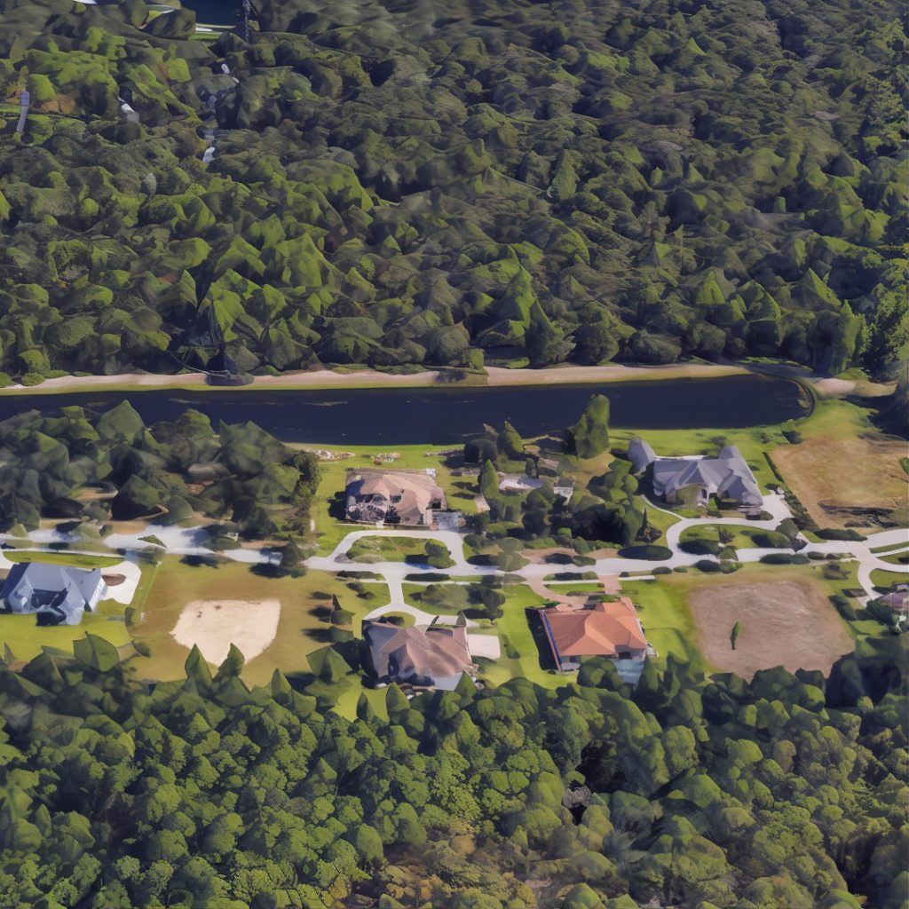 Aerial View of Trevor Lawrence's FL Home