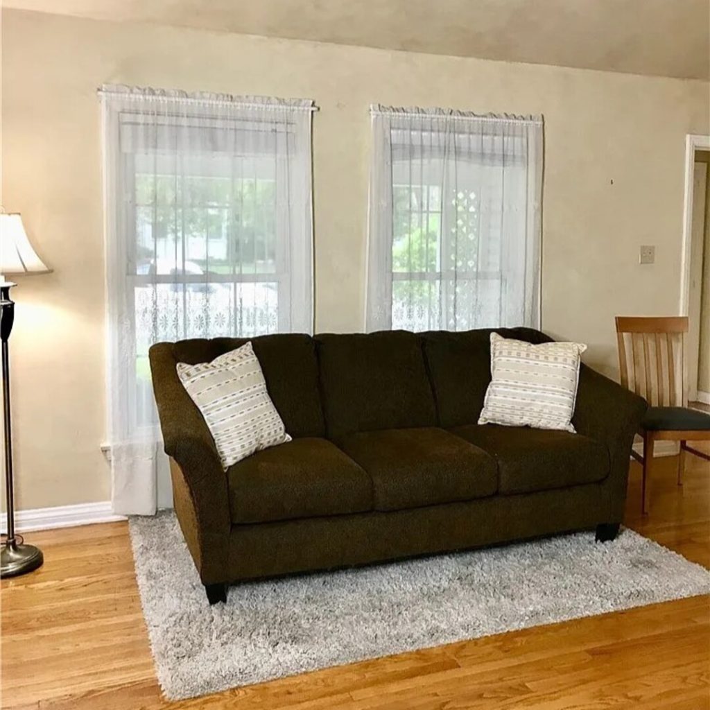Living Area in Teddy Swims’ Sherman Oaks Home