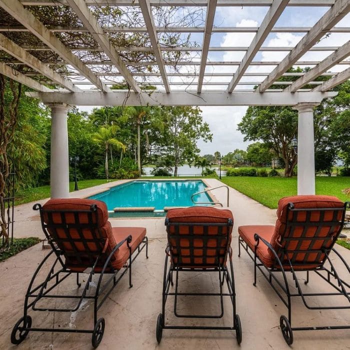 Pool in Kodak Black's Florida Home