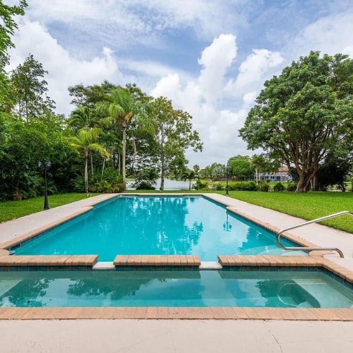 Pool in Kodak Black's Florida Home