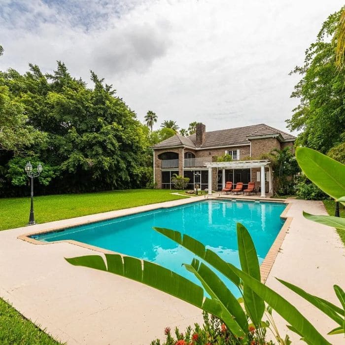 Pool in Kodak Black's Florida Home