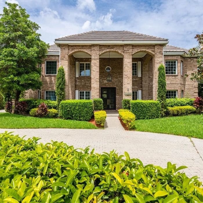 Front of Kodak Black's Florida Home
