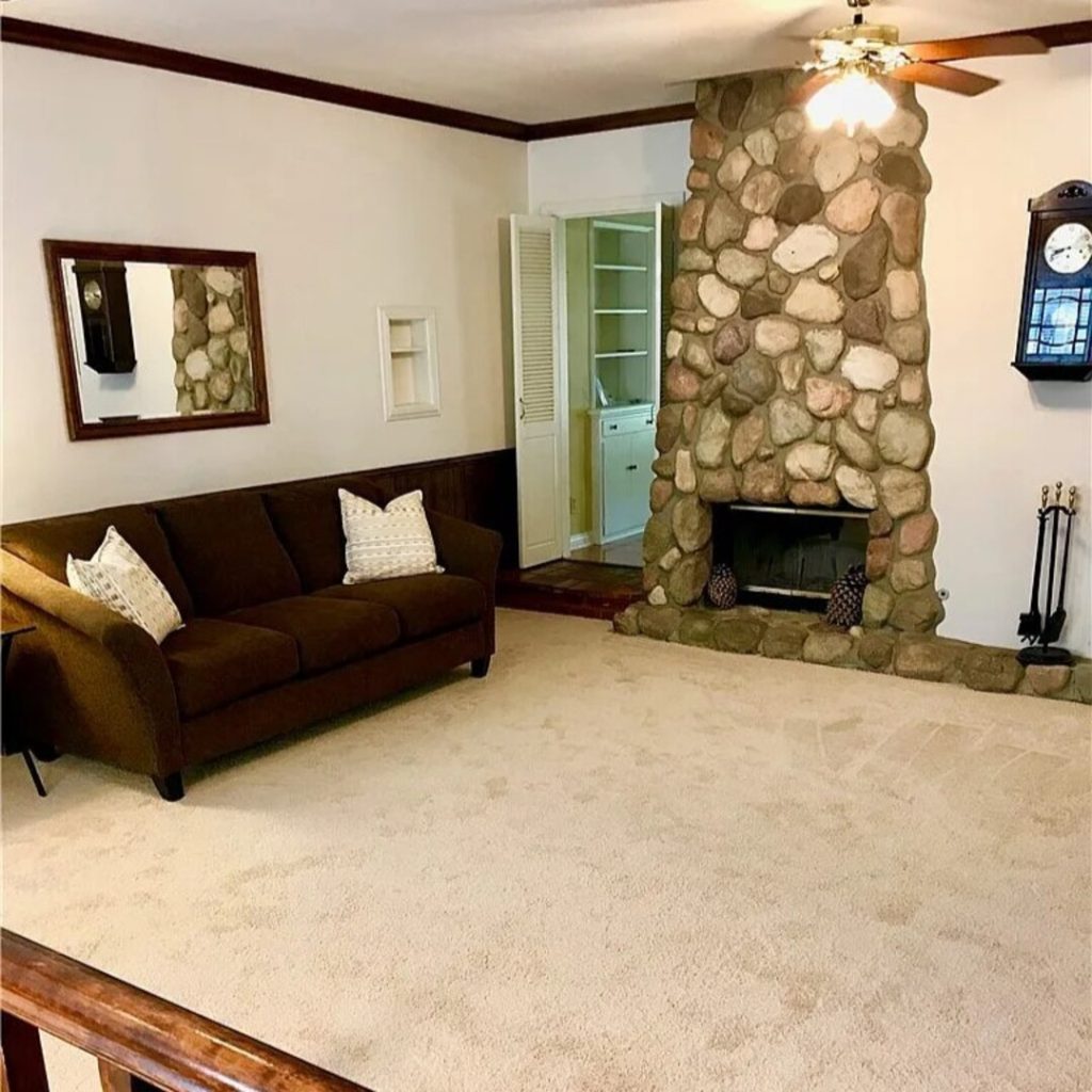 Living Area in Teddy Swims’ Sherman Oaks Home