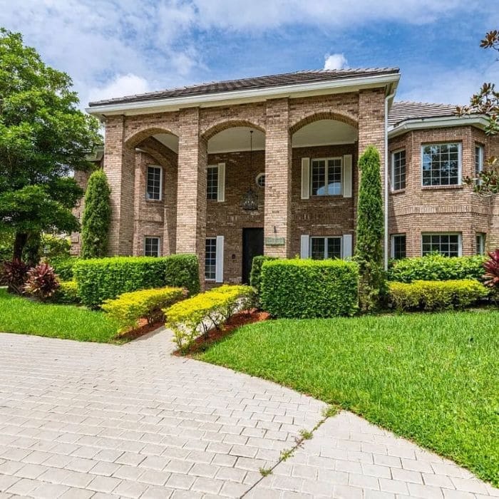 Front of Kodak Black's Florida Home