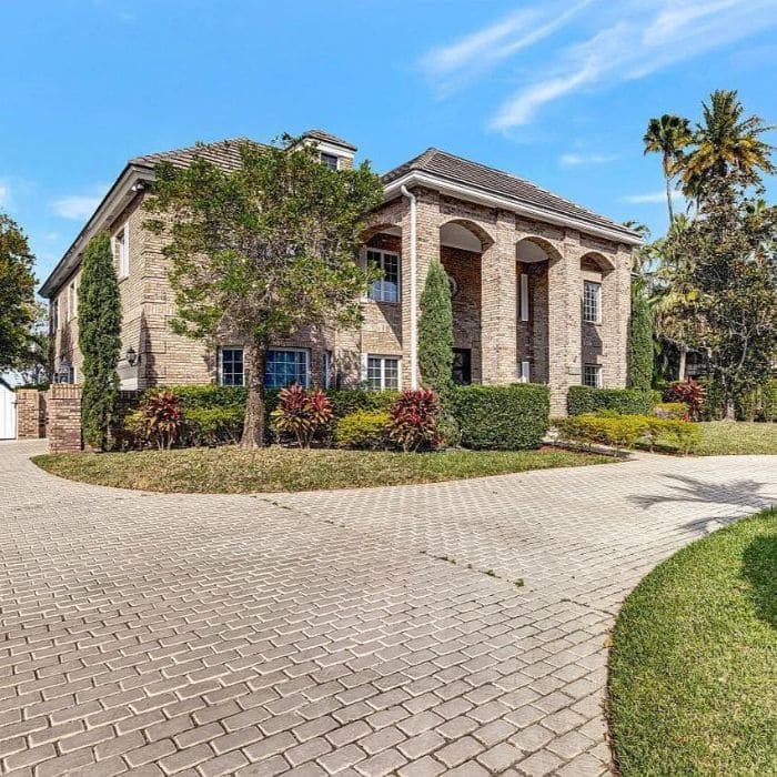 Entryway of Kodak Black's Florida Home